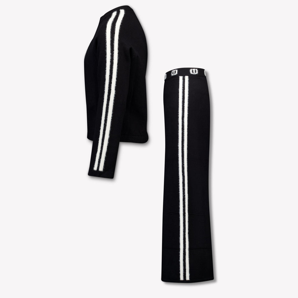 Enfants en jumeaux Filles Se présenter Noir