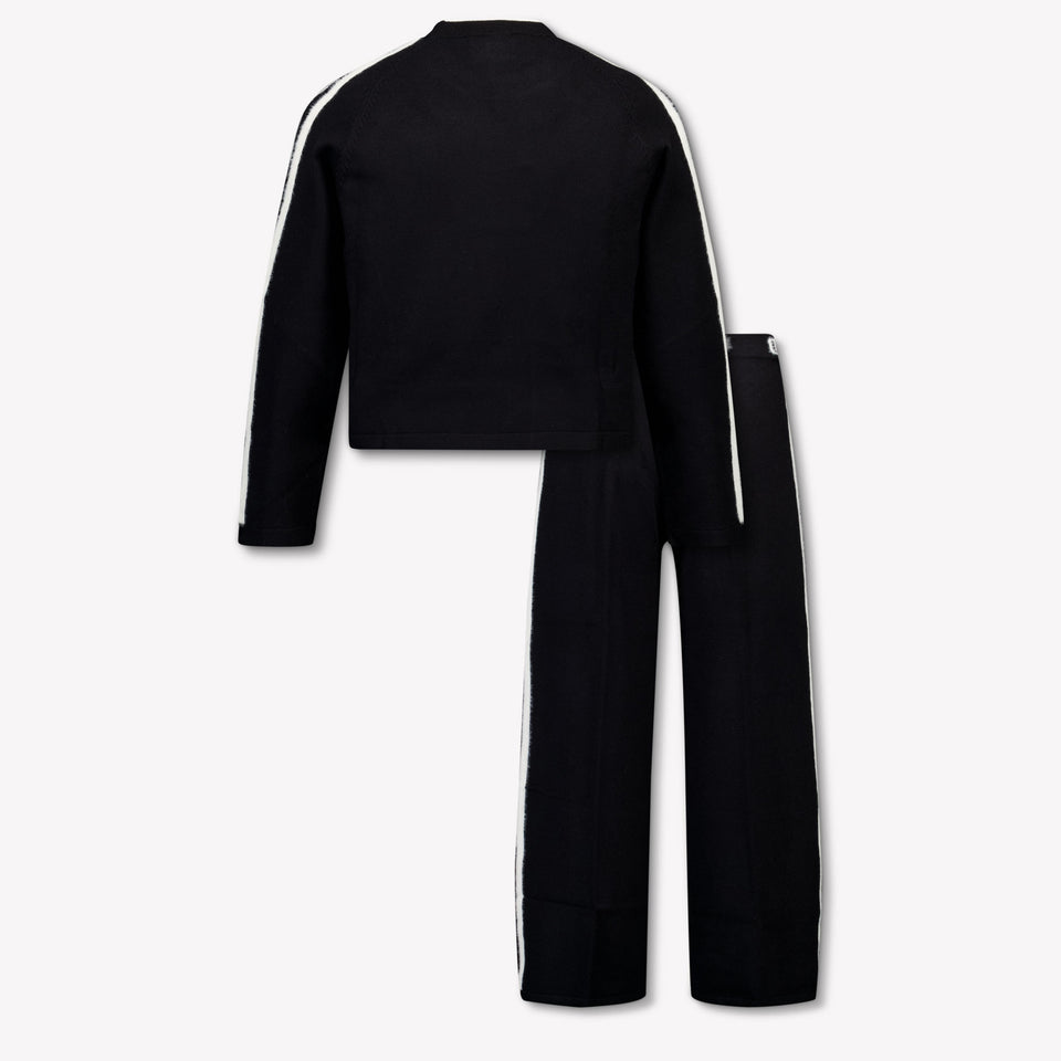 Enfants en jumeaux Filles Se présenter Noir