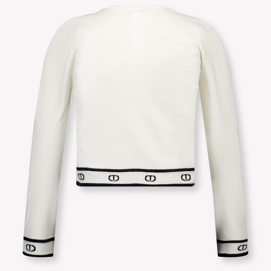 Twinset Kinder Mädchen Pullover Grauweiß