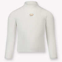 Twinset Kinder Meisjes Trui In Off White
