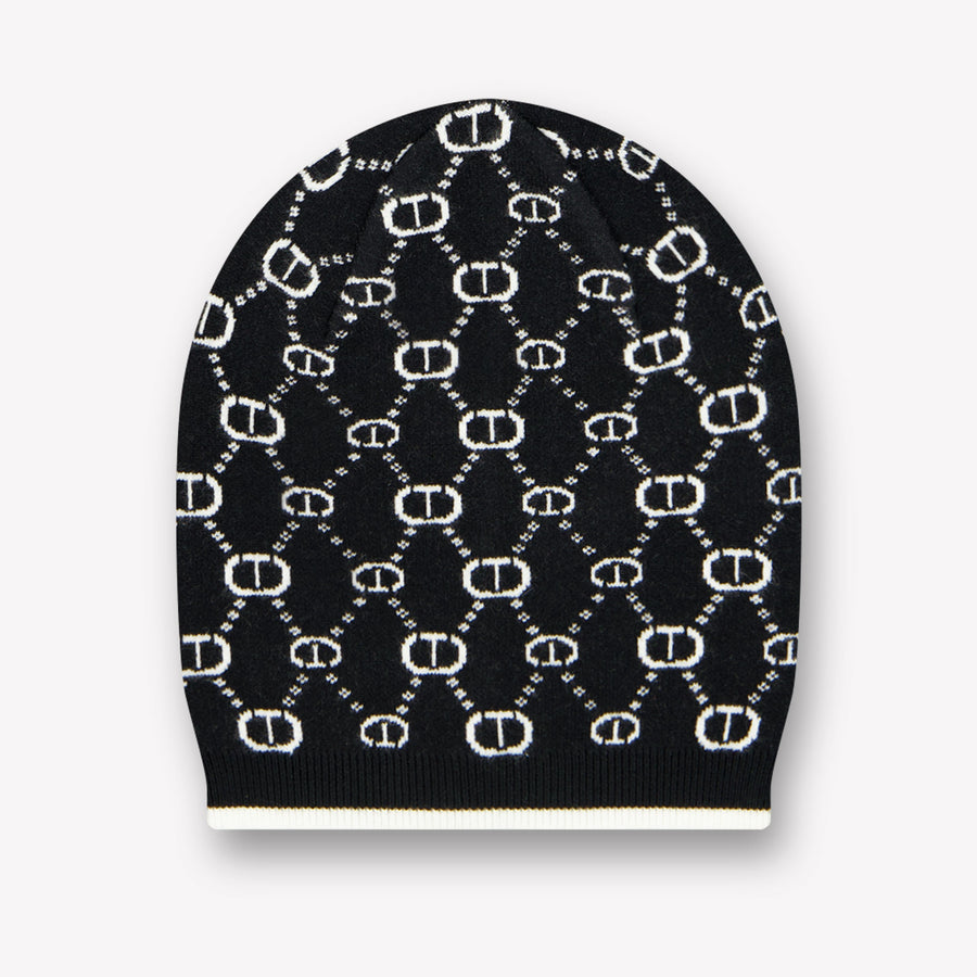 Bambini gemelli Ragazze Cappello in Nero