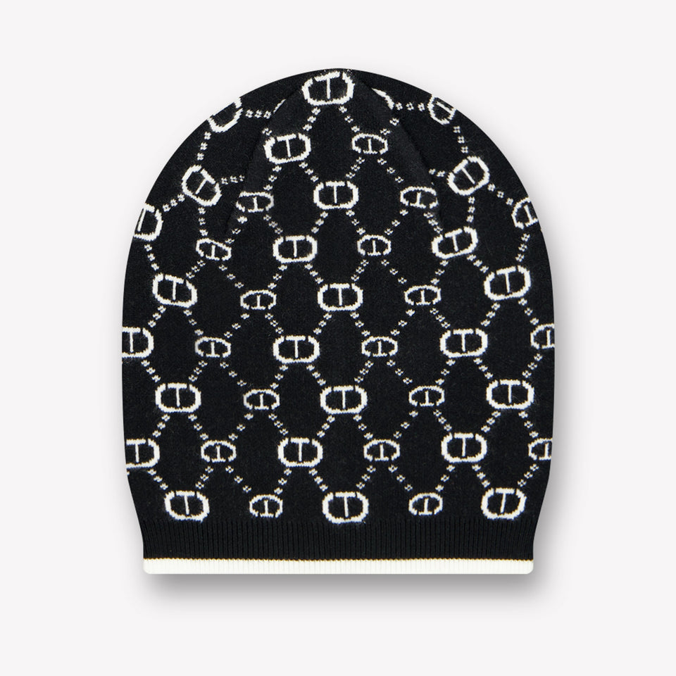 Bambini gemelli Ragazze Cappello in Nero