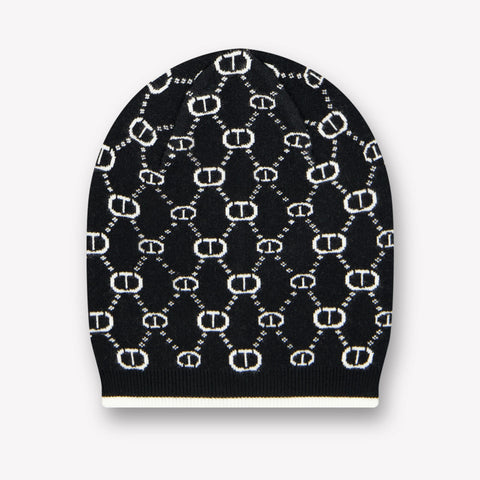 Bambini gemelli Ragazze Cappello in Nero