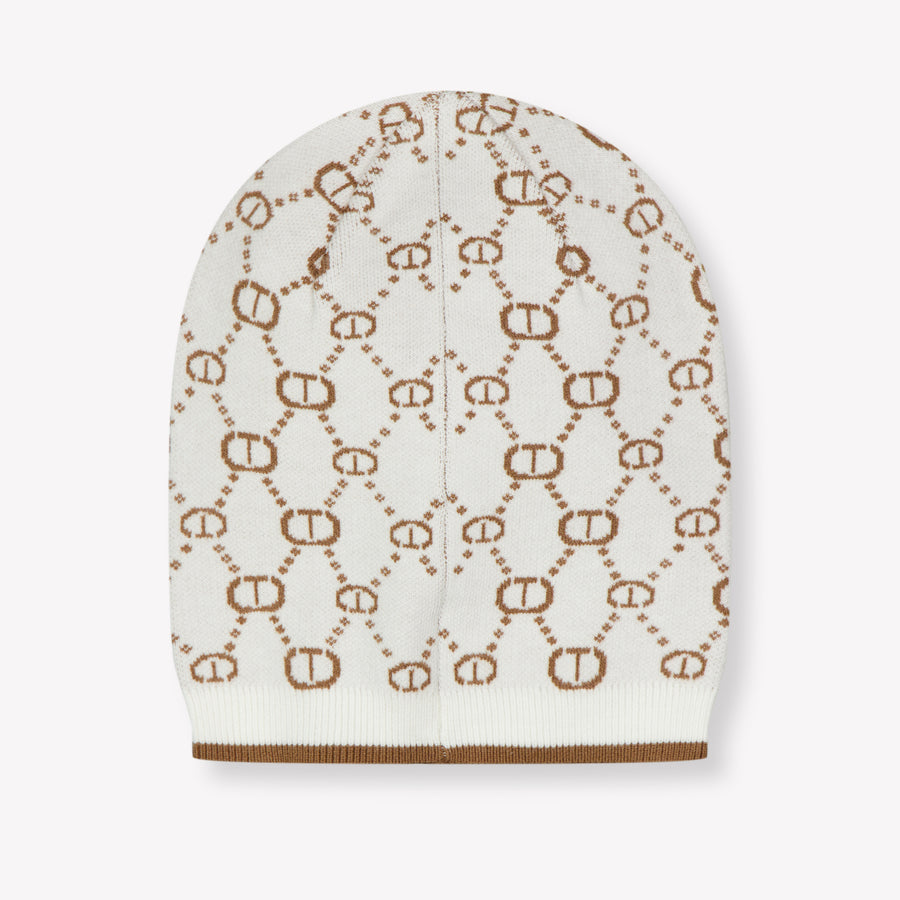 Bambini gemelli Ragazze Cappello in Beige