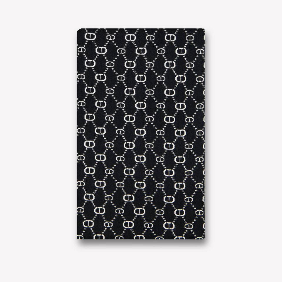 Twset Kids Girls Scarves  Black