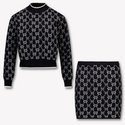 Bambini gemelli Ragazze Immettere Nero