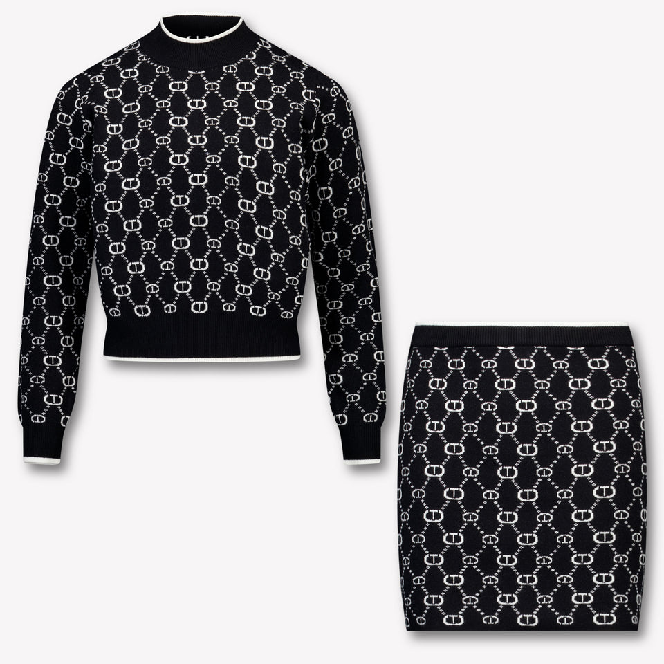 Bambini gemelli Ragazze Immettere Nero