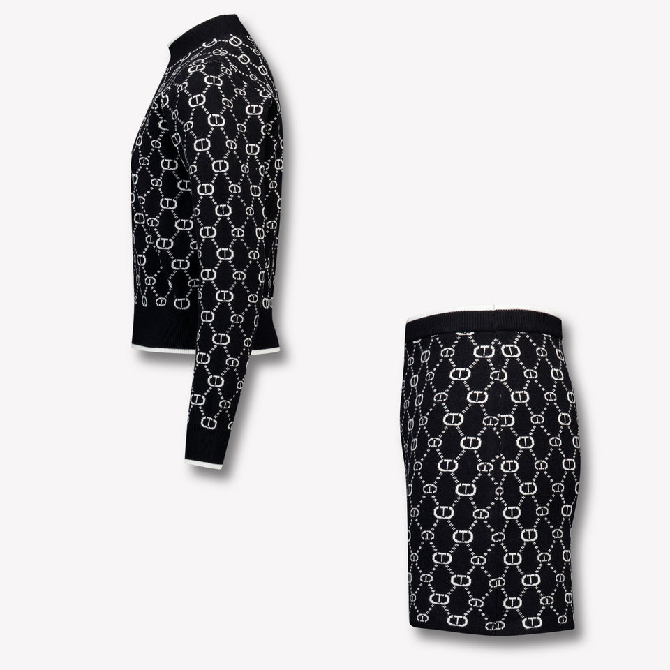 Bambini gemelli Ragazze Immettere Nero