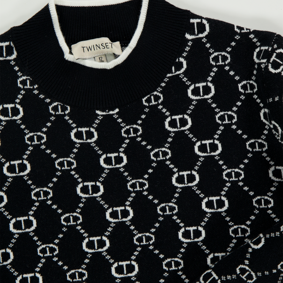 Bambini gemelli Ragazze Immettere Nero