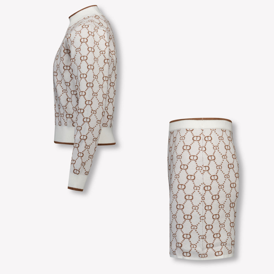 Bambini gemelli Ragazze Immettere Beige