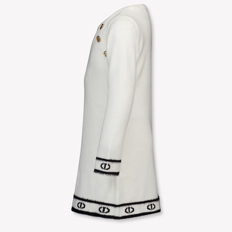 Twset Kids Girls Dress Offwhite
