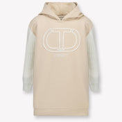 Enfants en jumeaux Filles Robe Beige