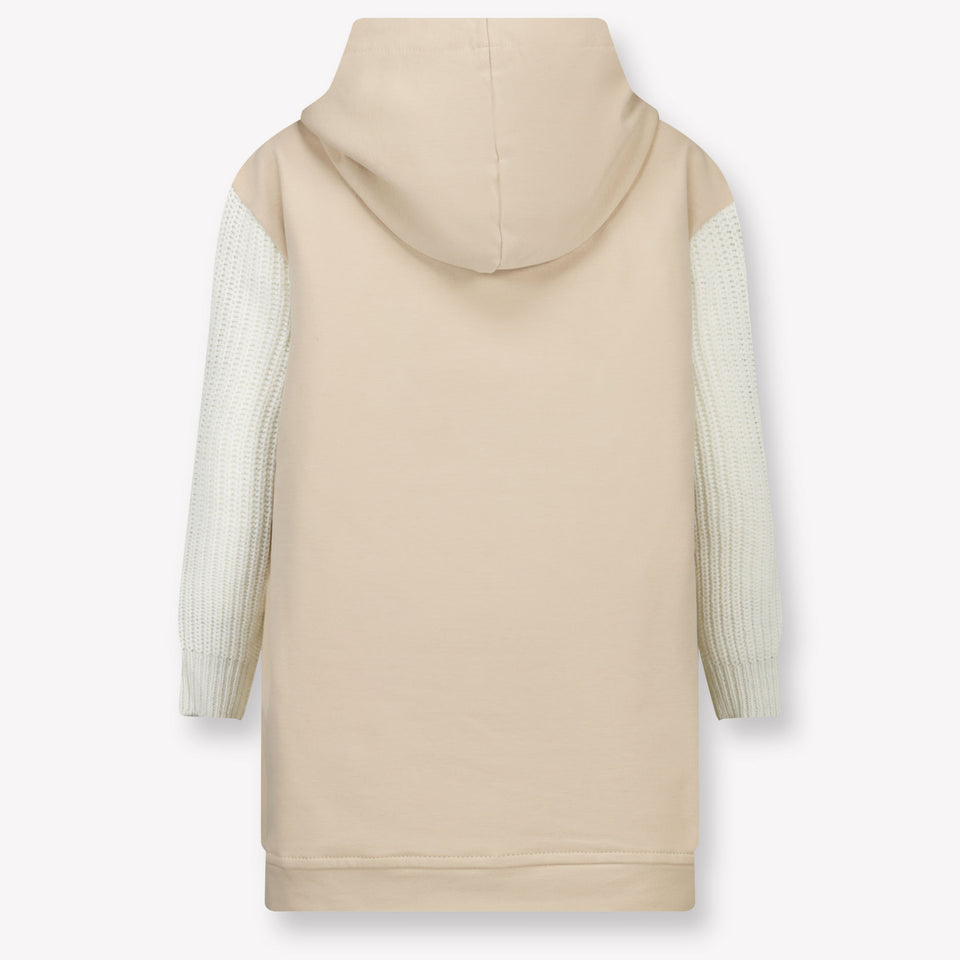 Enfants en jumeaux Filles Robe Beige