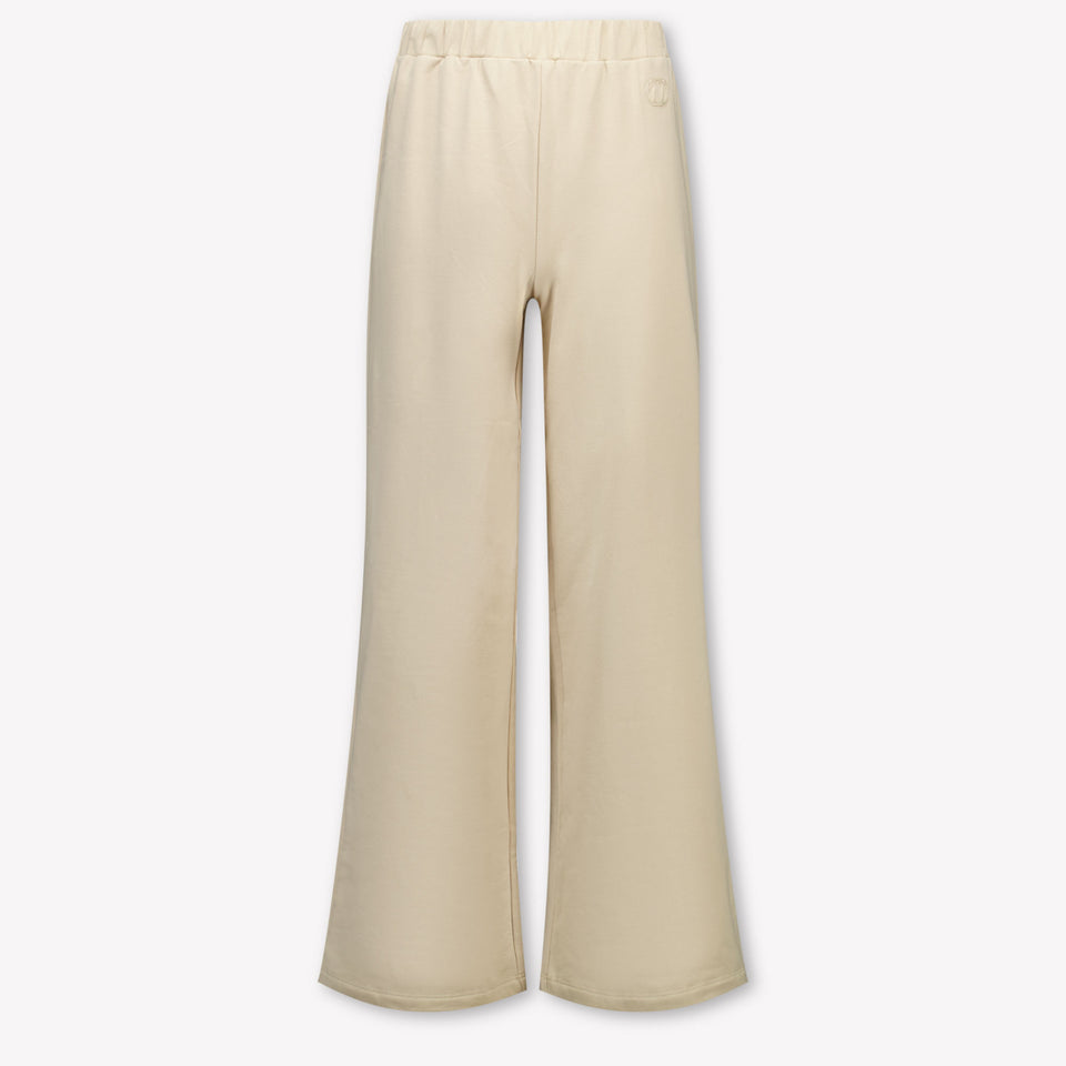 Enfants en jumeaux Filles Pantalon Beige