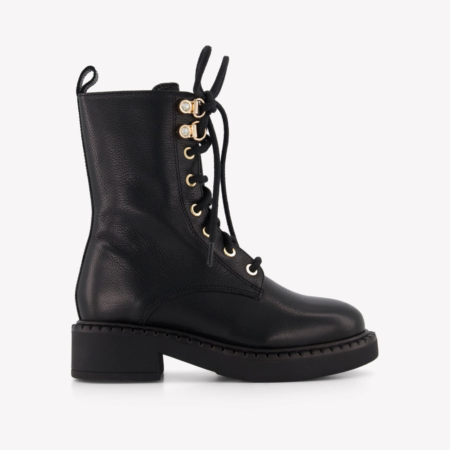 Twin -Set Kinder Mädchen Stiefel in Schwarz