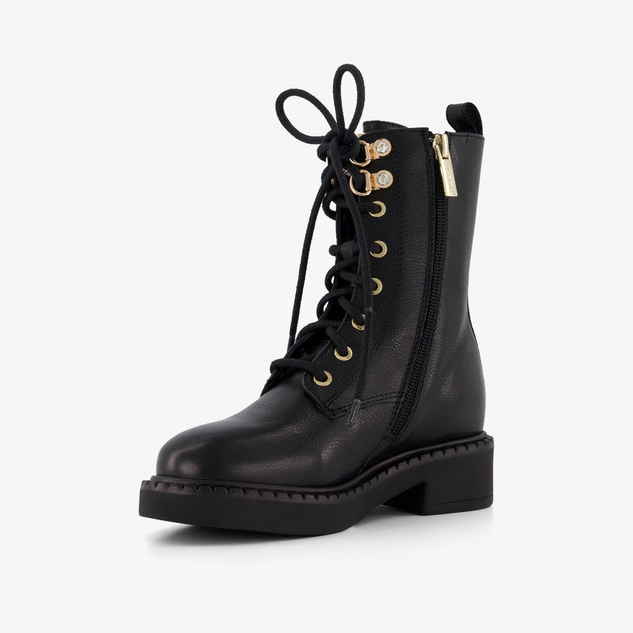 Twin -Set Kinder Mädchen Stiefel in Schwarz