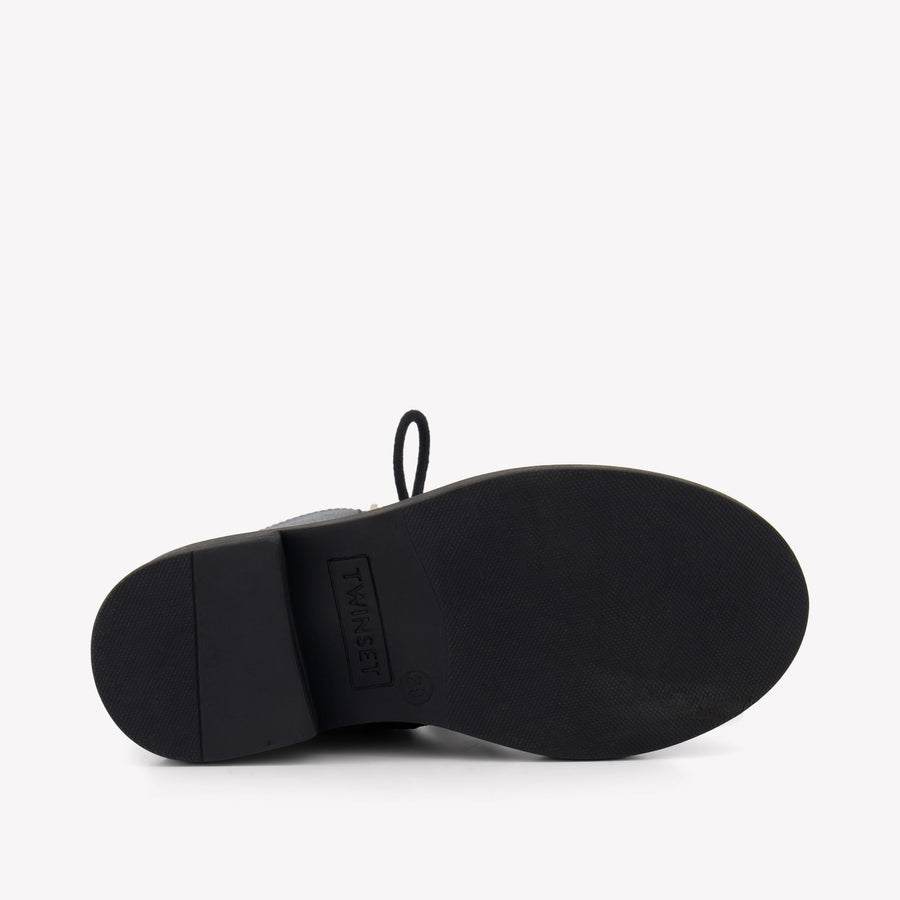 Twin -Set Kinder Mädchen Stiefel in Schwarz