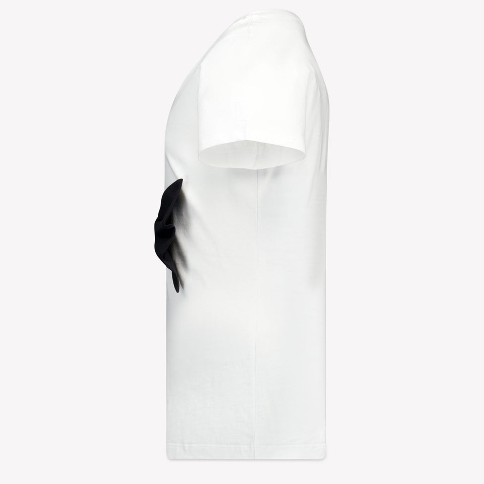 Balmain Enfant Filles T-shirt Blanc