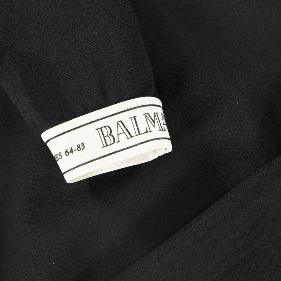 Balmain Niño Chicas Suéter en Negro