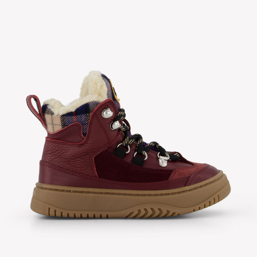 Dsquared2 Unisex Laarzen In Bordeaux