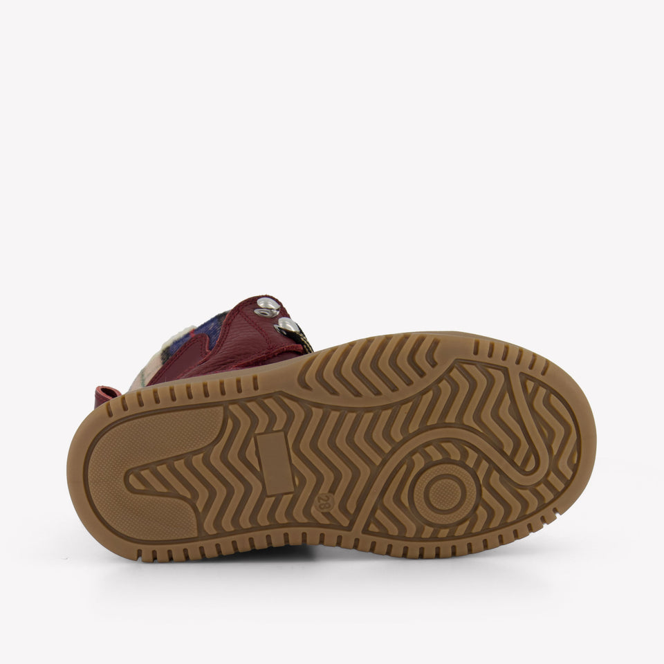 Dsquared2 Unisex Stiefel Bordeaux