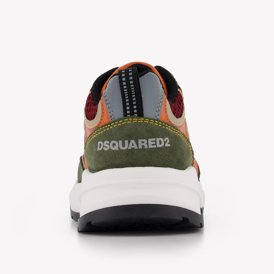 Dsquared2 Unisex Zapatillas Verde Oscuro