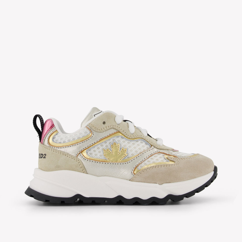 Dsquared2 Unisex Zapatillas Beige