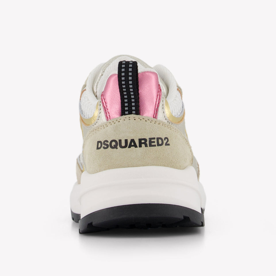 Dsquared2 Unisex Zapatillas Beige