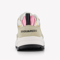 Dsquared2 Unisex Sneakers In Beige