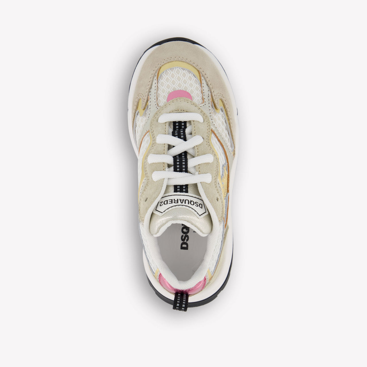 Dsquared2 Unisex Sneakers In Beige