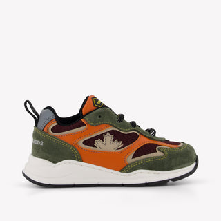 Dsquared2 Unisex Zapatillas Verde Oscuro