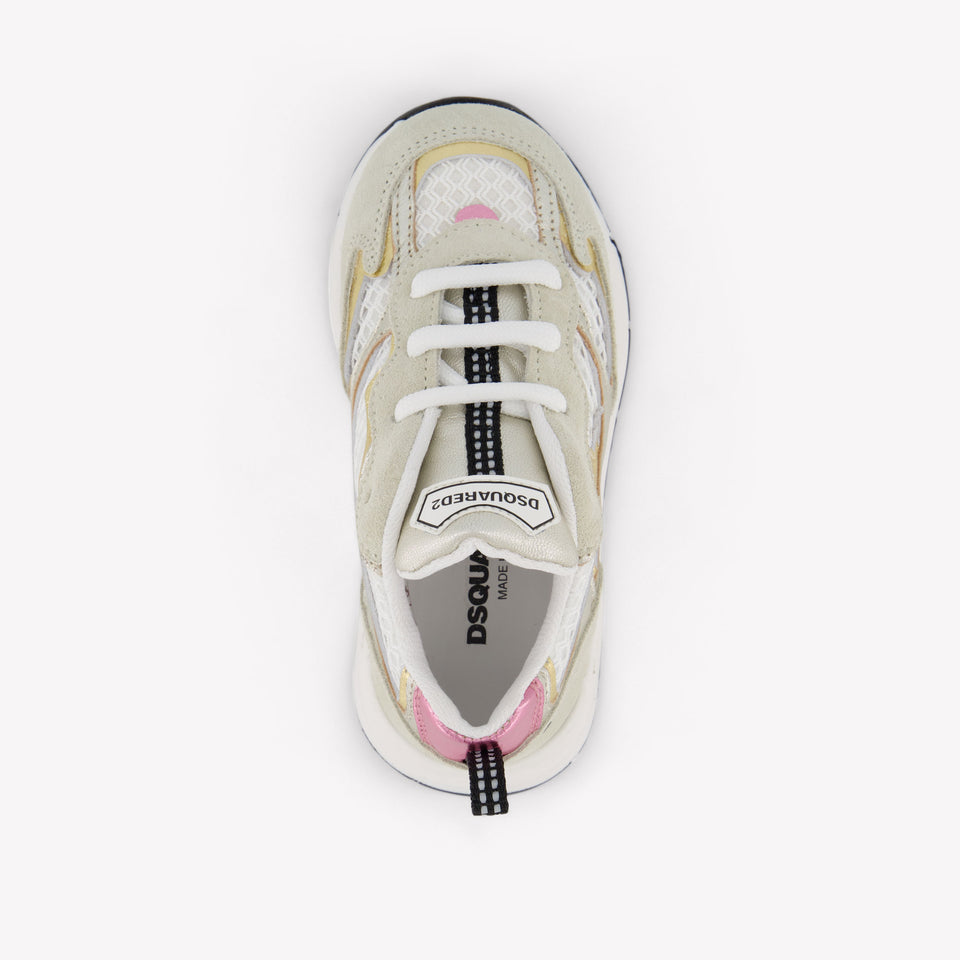 Dsquared2 Unisex Zapatillas Oro