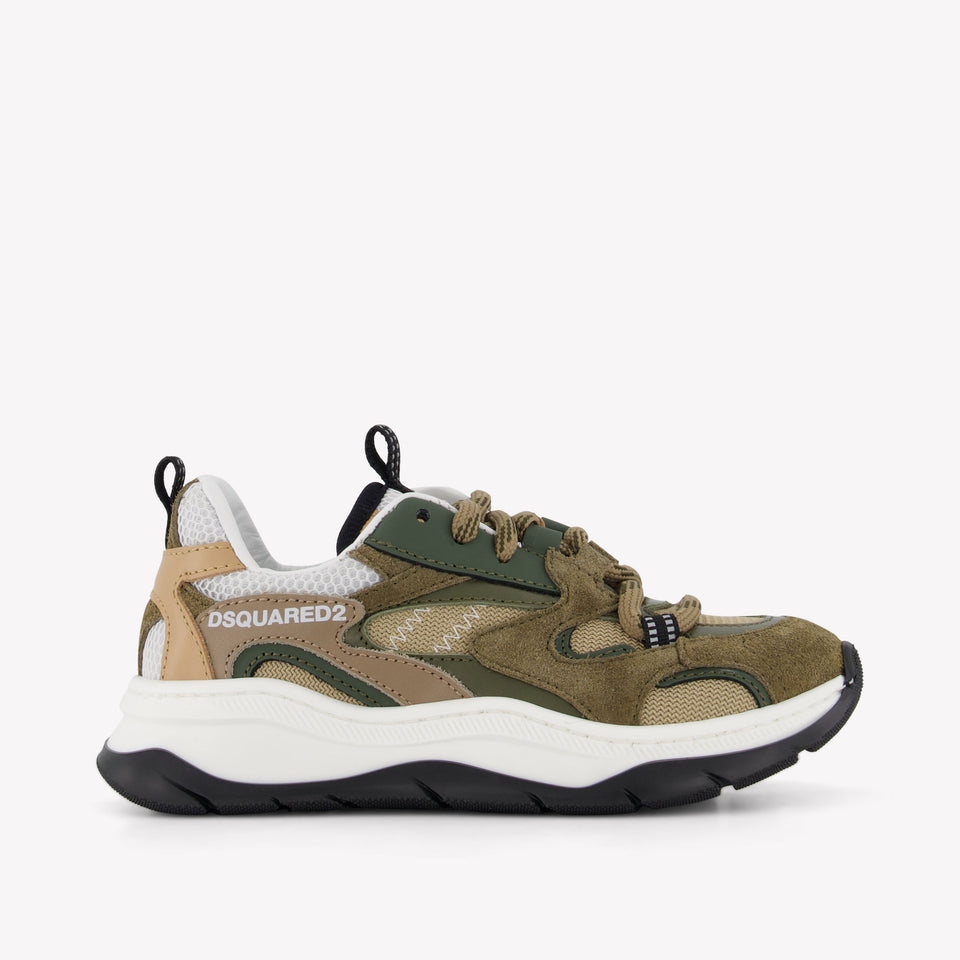 Dsquared2 Unisex Sneakers  Beige