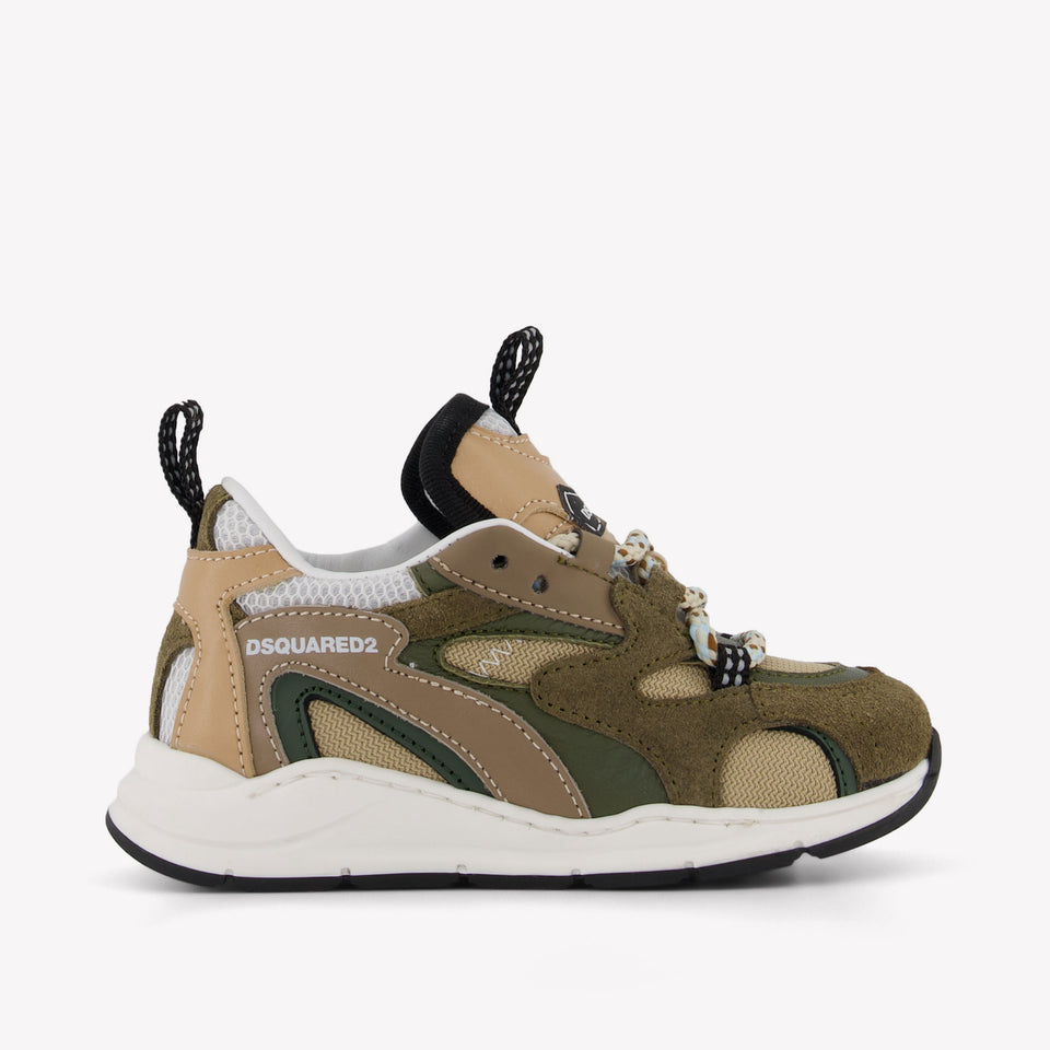 Dsquared2 Unisex Zapatillas Beige