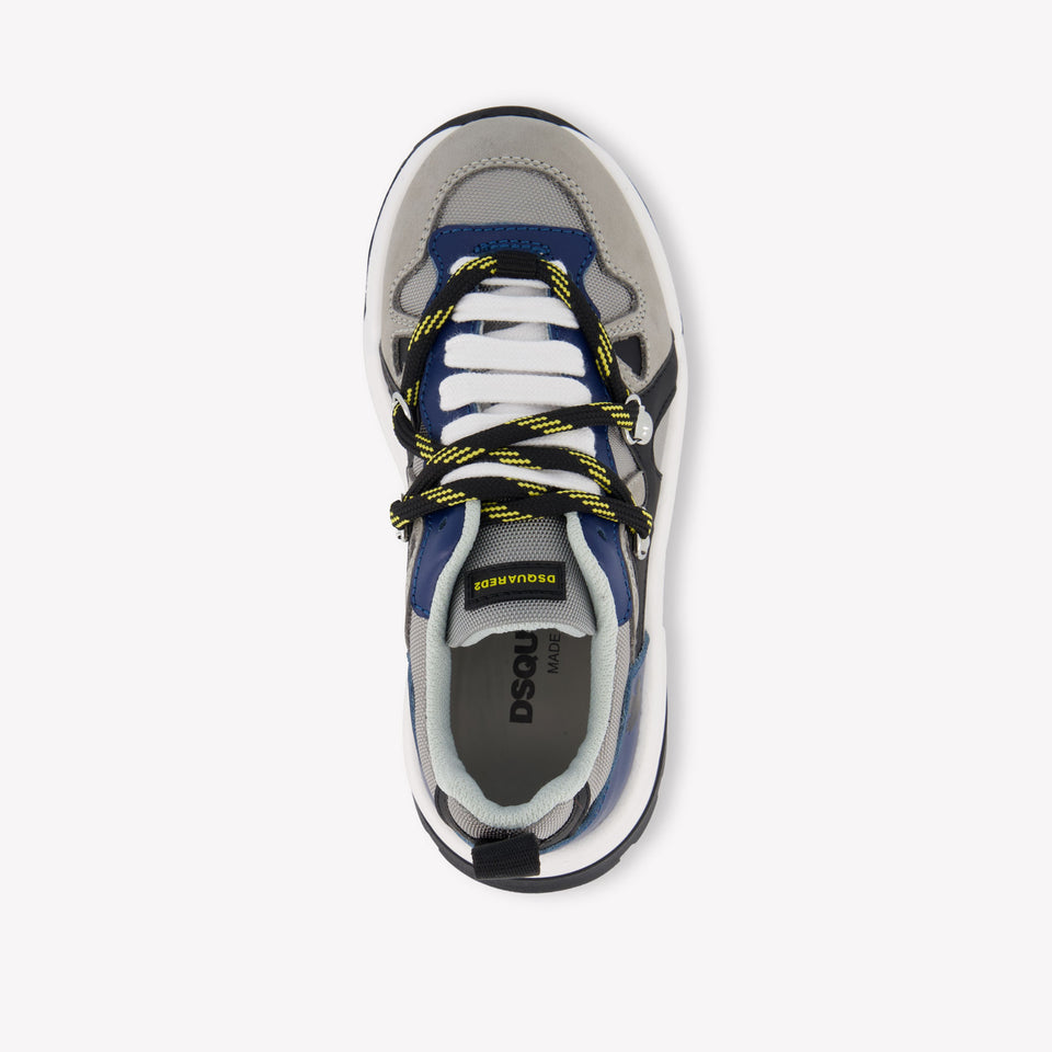 Dsquared2 Unisex Sneakers In Cobalt Blauw