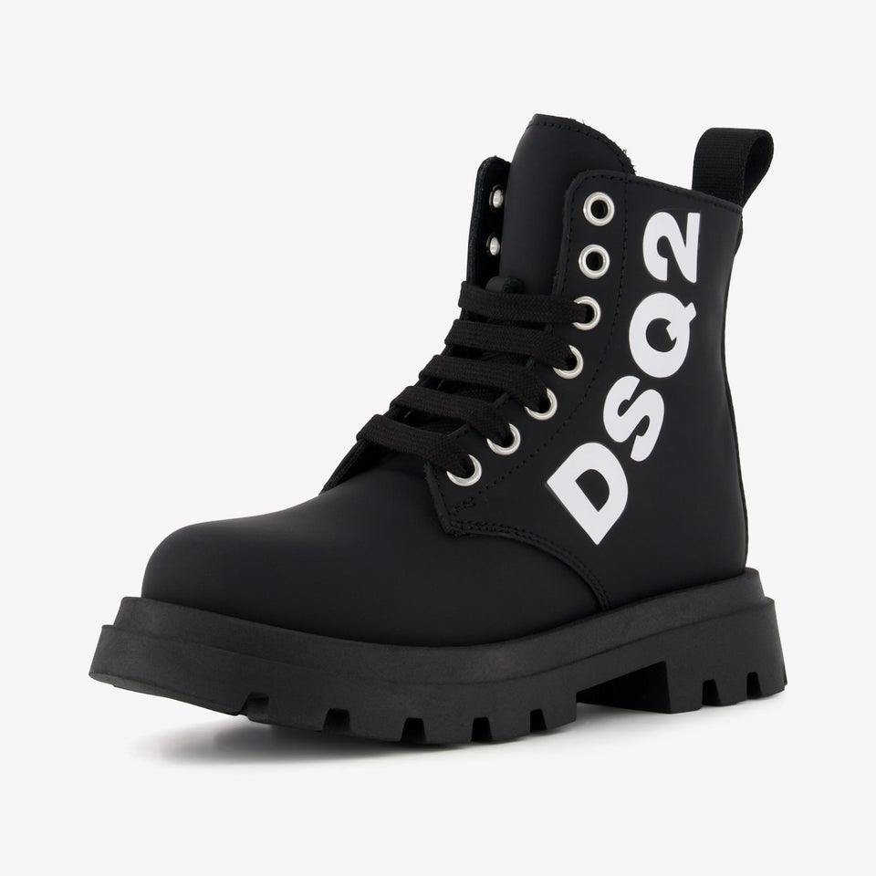 Dsquared2 Unisex Stiefel Schwarz