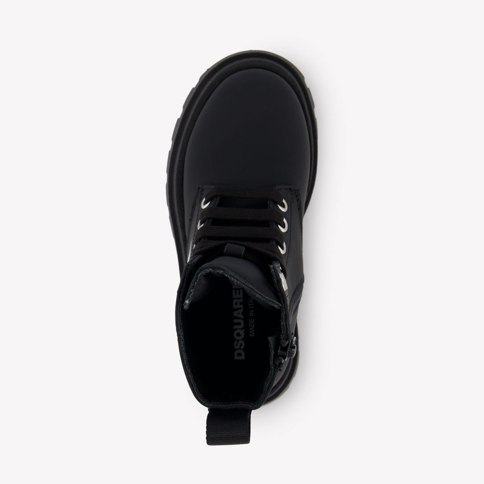 Dsquared2 Unisex Stiefel Schwarz