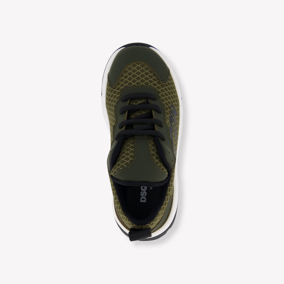 Dsquared2 Unisex Sneakers  Army