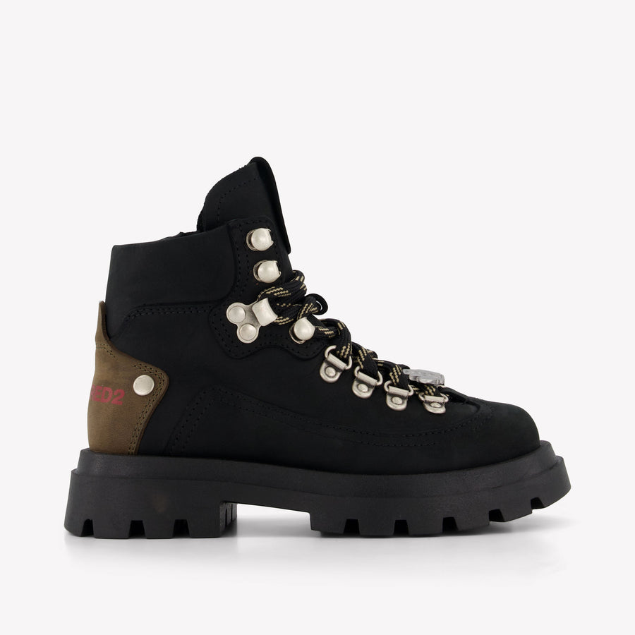 Dsquared2 Unisex Stiefel Schwarz