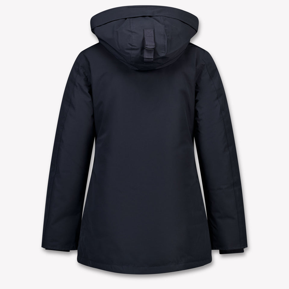 Airforce Kids Girls Winter Coat  Navy