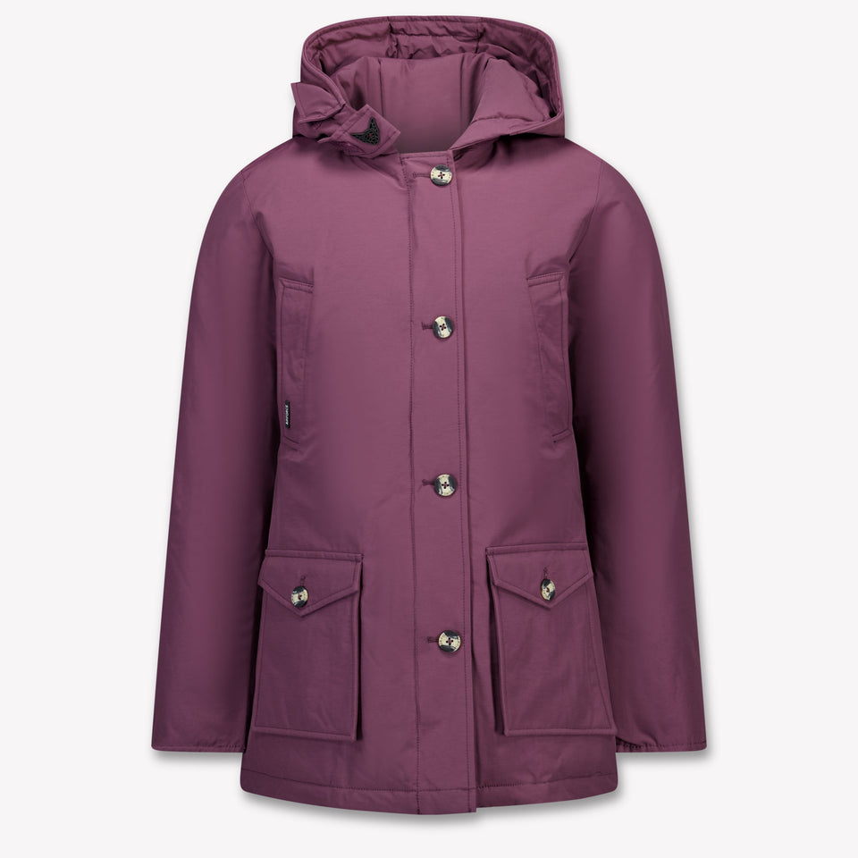 Airforce Kinder Mädchen Winterjacke Bordeaux