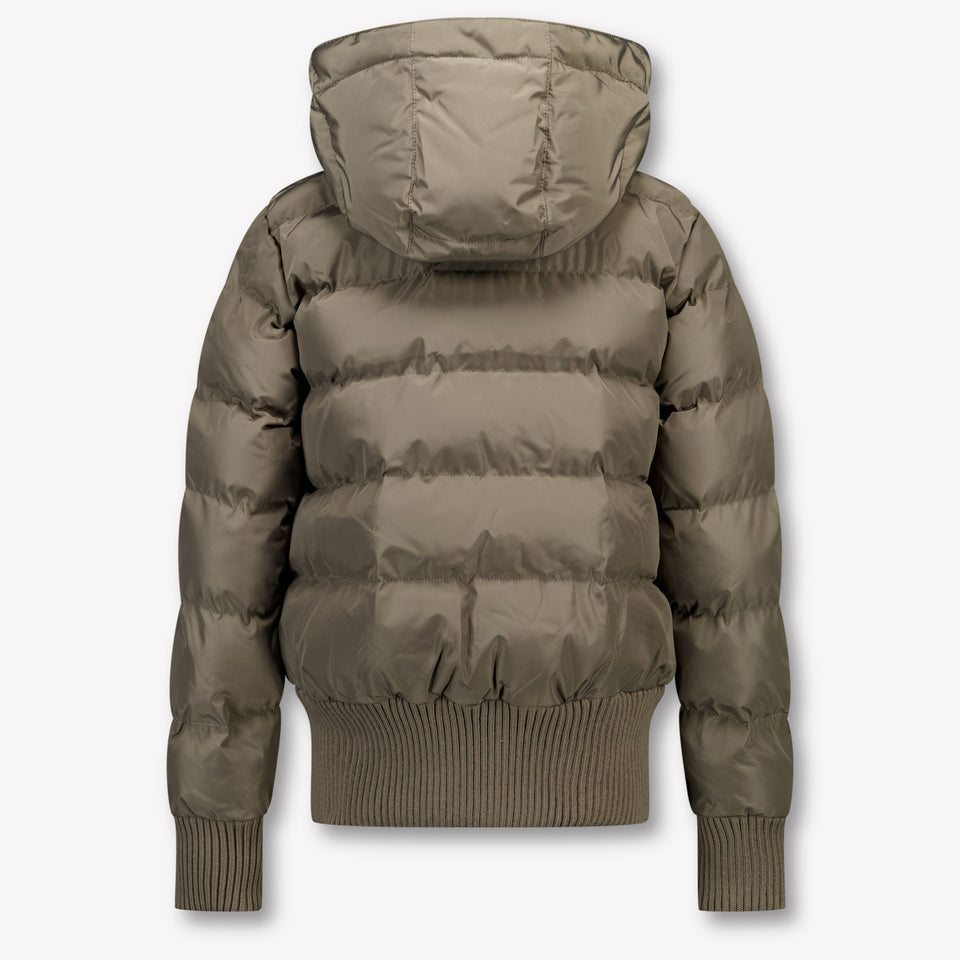Airforce Kinder Meisjes Winterjas In Taupe