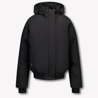 Airforce Niño Chicas Chaqueta de invierno Negro