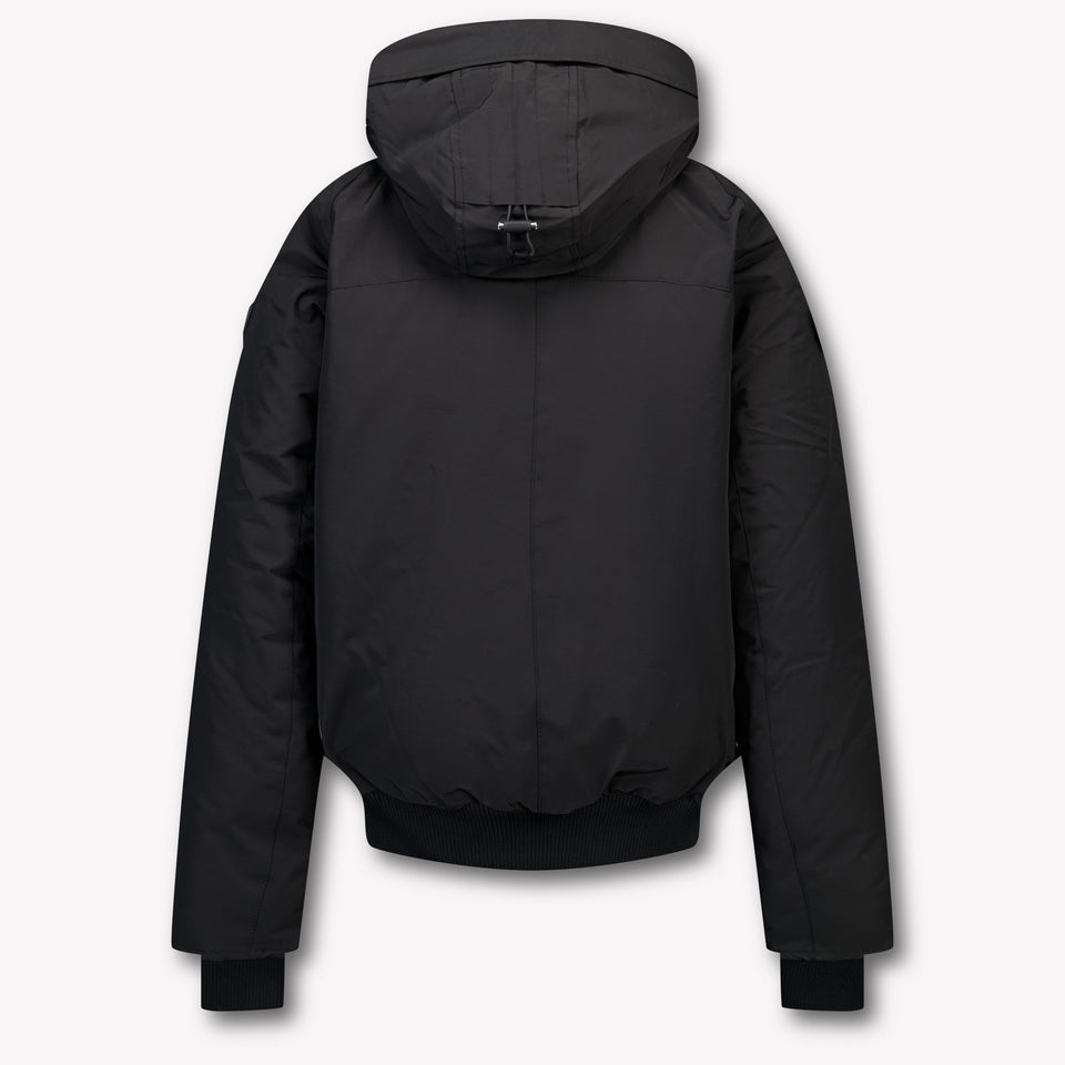 Airforce Niño Chicas Chaqueta de invierno Negro