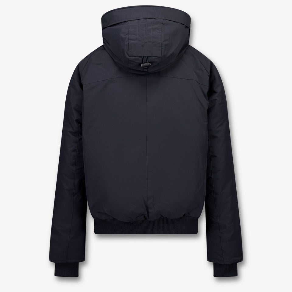 Airforce Niño Chicas Chaqueta de invierno Navy