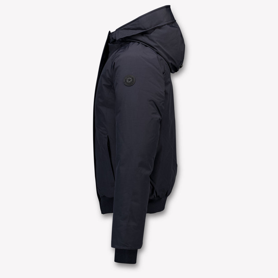 Airforce Niño Chicas Chaqueta de invierno Navy