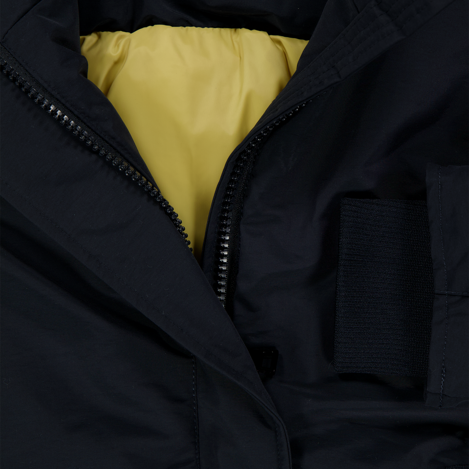 Airforce Niño Chicas Chaqueta de invierno Navy