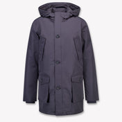 Airforce Niño Chicos Chaqueta de invierno Gris Oscuro