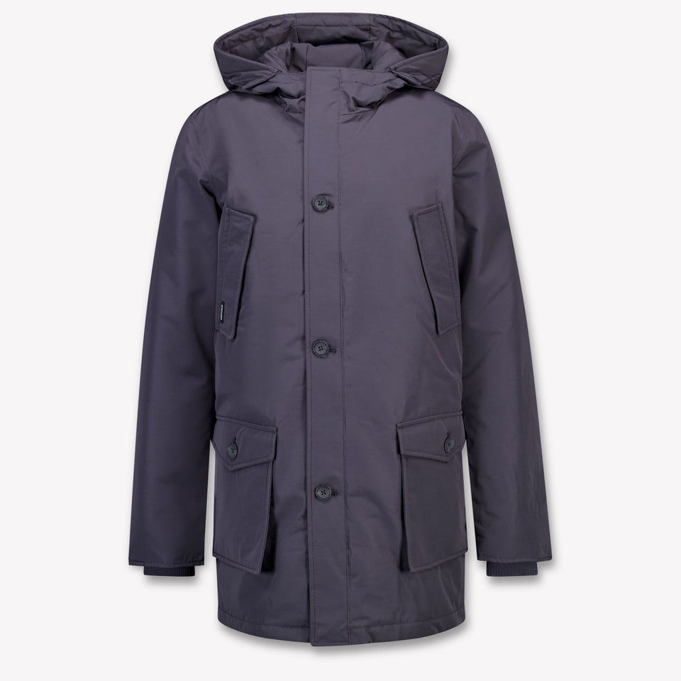 Airforce Niño Chicos Chaqueta de invierno Gris Oscuro