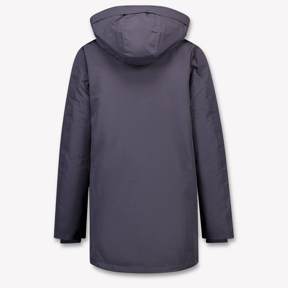 Airforce Niño Chicos Chaqueta de invierno Gris Oscuro